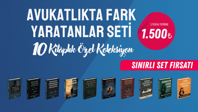 AVUKATLIKTA FARK YARATANLAR SETİ